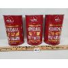 Image 2 : LOT OF 3 - KENDALL 1 QUART DUAL ACTION MOTOR OIL CANS - FULL 