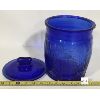 Image 4 : COBALT BLUE PLANTERS PEANUT JAR