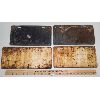 Image 2 : LOT OF 4 - ONTARIO LICENSE PLATES - 1950, 51, 53 & 54