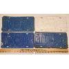 Image 2 : LOT OF 4 - ONTARIO LICENSE PLATES - 1967-1969