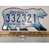 Image 1 : NORTHWEST TERRITORIES POLAR BEAR LICENSE PLATE