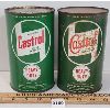 Image 1 : LOT OF 2 - WAKEFIELD CASTROL HEAVY DUTY MOTOR OIL QUART CANS