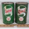 Image 3 : LOT OF 2 - WAKEFIELD CASTROL HEAVY DUTY MOTOR OIL QUART CANS