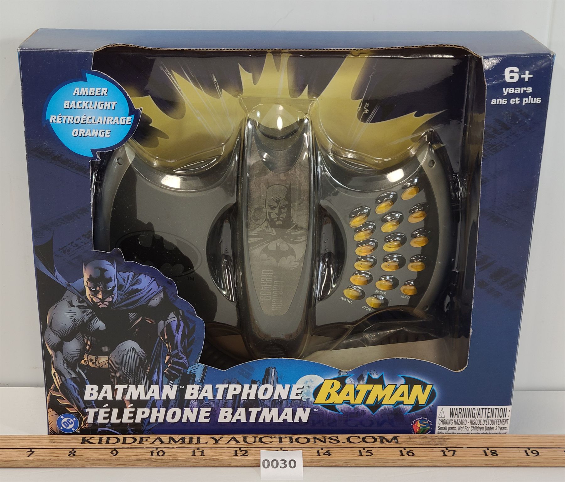 Batphine 2005 KIDS STATION TOYS BATMAN BATPHONE - Kidd Family Auctions