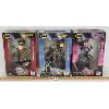 Image 1 : LOT OF 3 - 2004 BATMAN HEADSTRONG HEROES DYNAMIC BOBBLE HEADS 