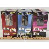 Image 2 : LOT OF 3 - 2004 BATMAN HEADSTRONG HEROES DYNAMIC BOBBLE HEADS 