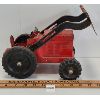 Image 1 : LIL' BEAVER RED PRESSED STEEL TRACTOR