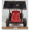 Image 5 : LIL' BEAVER RED PRESSED STEEL TRACTOR