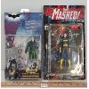 Image 1 : LOT OF 2 - BATMAN ACTION FIGURES - BATGIRL & THE JOKER