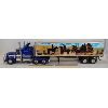 Image 2 : 1:14 SCALE RC TRUCK & TRAILER W/ REMOTE