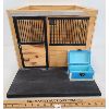 Image 2 : HANDCRAFTED 1:9 SCALE HORSE STABLE FOR BREYER HORSES