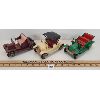 Image 1 : LOT OF 3 - OPEL TIN FRICTION TOYS - MADE IN JAPAN