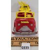 Image 2 : RELIABLE PLASTIC WIND-UP FIRE TRUCK