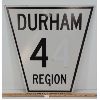Image 1 : DURHAM REGION 44 METAL ROAD SIGN