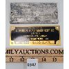 Image 2 : LOT OF 3 - PARDEE EQUIPMENT LTD & DOMINION ROAD MACHINERY CO. PLAQUES