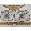 Image 2 : LOT OF 3 - IRON-ON PATCHES - HARLEY-DAVIDSON & NORTH AMERICAN HUNTING CLUB