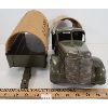 Image 3 : BUDDY L PRESSED STEEL ARMY TRUCK W/ TRAILER