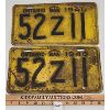 Image 1 : PAIR OF 1940 ONTARIO LICENSE PLATES