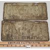 Image 2 : PAIR OF 1929 ONTARIO LICENSE PLATES