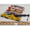 Image 1 : LOT OF 5 - MAJORETTE DIE CAST TRUCKS - FIRETRUCKS & CRANE 