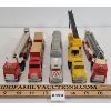 Image 2 : LOT OF 5 - MAJORETTE DIE CAST TRUCKS - FIRETRUCKS & CRANE 