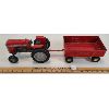 Image 6 : LOT OF 2 - ERTL MASSEY FERGUSON 270 DIE CAST TRACTOR W/ WAGON - 1/18 SCALE 