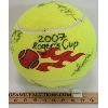 Image 2 : SIGNED LARGE WILSONS US OPEN TENNIS BALL 