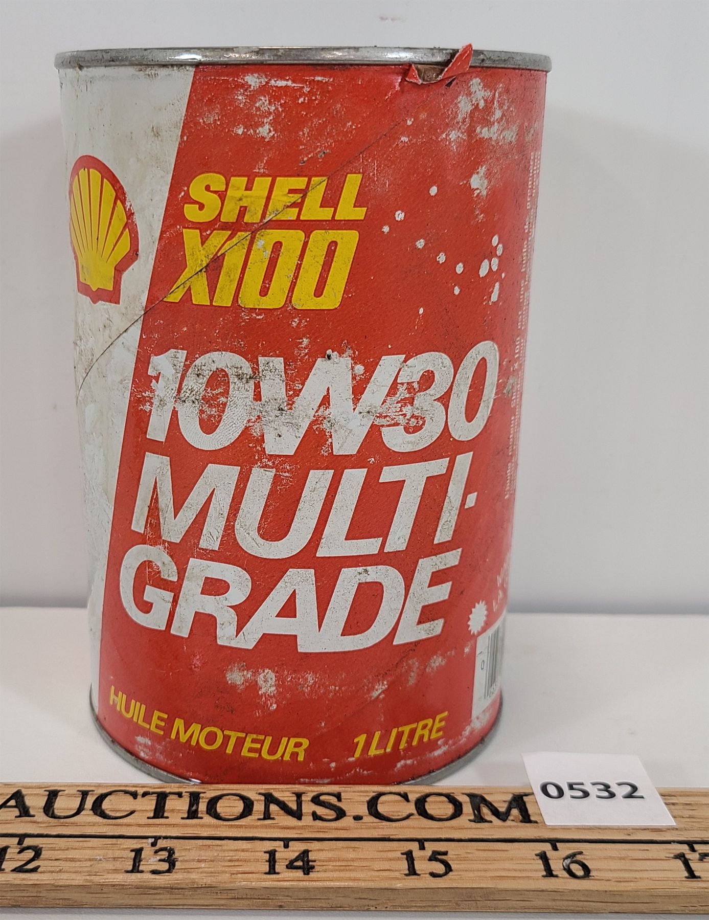Shell X100 SHELL X100 - 10W30 MULTI GRADE 1L FIBRE CAN