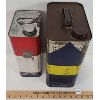 Image 2 : LOT OF 2 - ESSO ONE GAL OIL CAN & SUNOCO MERCURY MOTOR OIL 2 GAL CAN 
