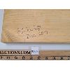 Image 2 : LOT OF 3 - CARVED 3-DIMENSIONAL SIGNED FOLK ART - INCL 1939 FORD 