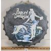 Image 1 : HARLEY-DAVIDSON SST BOTTLECAP SIGN