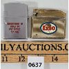 Image 1 : LOT OF 2 - ESSO LIGHTERS 