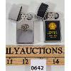 Image 2 : LOT OF 2 - SHELL ZIPPO LIGHTERS 