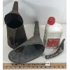 Image 3 : LOT OF 4 - WHITE ROSE 10W30, GALVINIZED FUNNEL ETC.