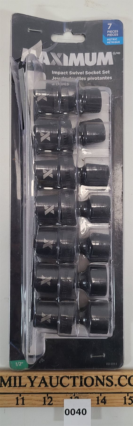 Maximum Apprentice Socket Set MAXIMUM 7 PIECE IMPACT SWIVEL SOCKET SET