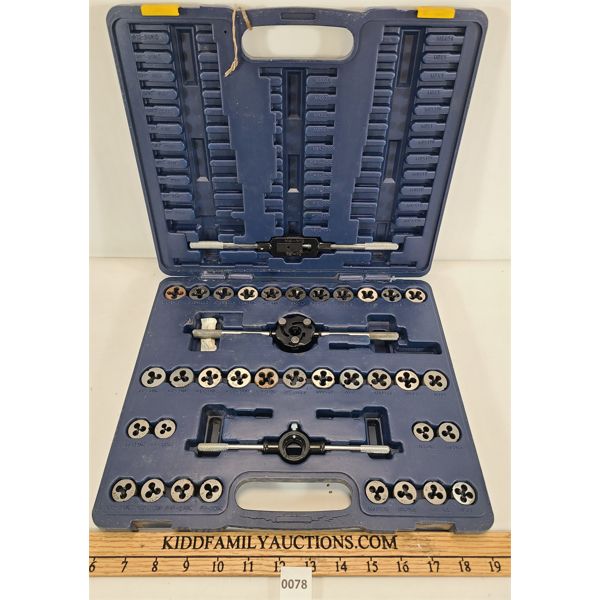 MASTERCRAFT TAP & DIE SET