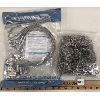 Image 2 : LOT OF 2 - GRIPPLE 5ft CABLE AND 8ft 3mm CHAIN