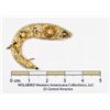 Image 2 : Gold Earring(?) Component, Lace-Like, S.S. Central America treasure [152394]