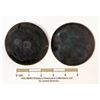 Image 2 : Thin Gold Covers from a Small Pocket Watch, S.S. Central America treasure [149455]