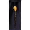 Image 1 : Gold Nugget Stickpin with White Quartz,  S.S. Central America treasure [146619]