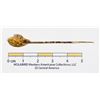 Image 3 : Gold Nugget Stickpin with White Quartz,  S.S. Central America treasure [146619]