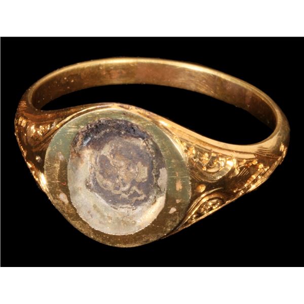 Gold Ring, Missing Stone, S.S. Central America treasure [152391]