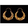 Image 1 : Gold Earrings - 1 Pair, S.S. Central America treasure [152372]