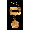 Image 2 : Sam Brannan Gold Brooch with Gold-Quartz Pendant, S.S. Central America Treasure [146639]