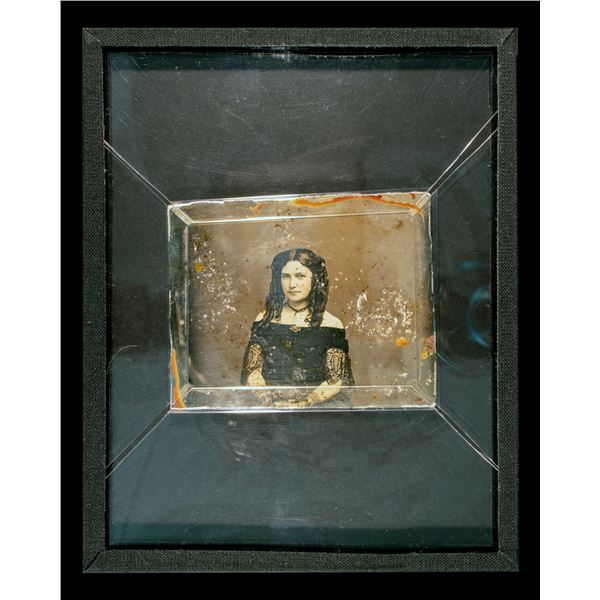 Daguerreotype: "Mona Lisa of the Deep," S.S. Central America Treasure, 1857 [146604]