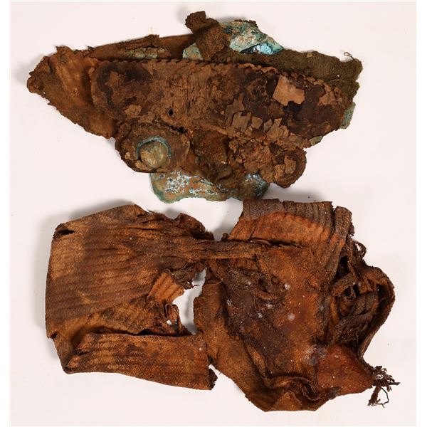 Valise Closure Part and Fragments, SS Central America Treasure [160980]