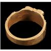 Image 2 : Gold Signet Ring, Engraved JFE, S.S. Central America treasure [146642]
