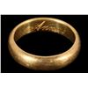 Image 1 : Gold Ring - Engraved: Anne, S.S. Central America treasure [152376]