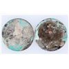 Image 1 : Circular Daguerreotypes a Man and Woman, SS Central America Treasure [160870]