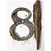 Image 1 : Large Brass Room Number, First Cabin, SS Central America Treasure [158831]